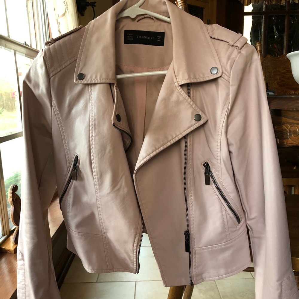 Faux Leather Jacket